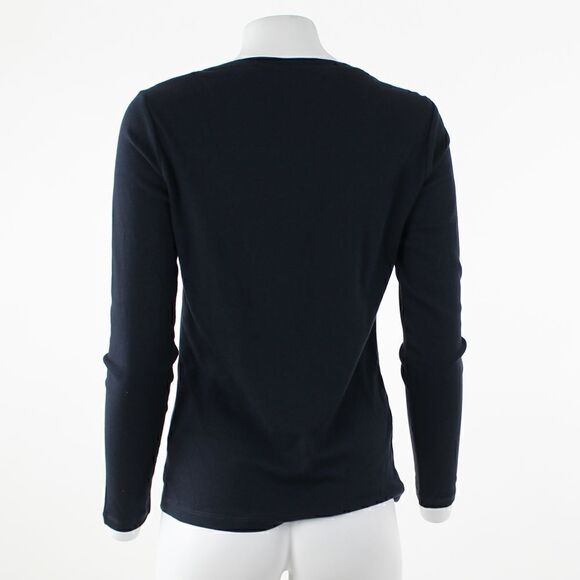 Tommy Hilfiger Tommy Hilfiger Scoop-Neck Solid Sky Captain - Picture 3 of 5